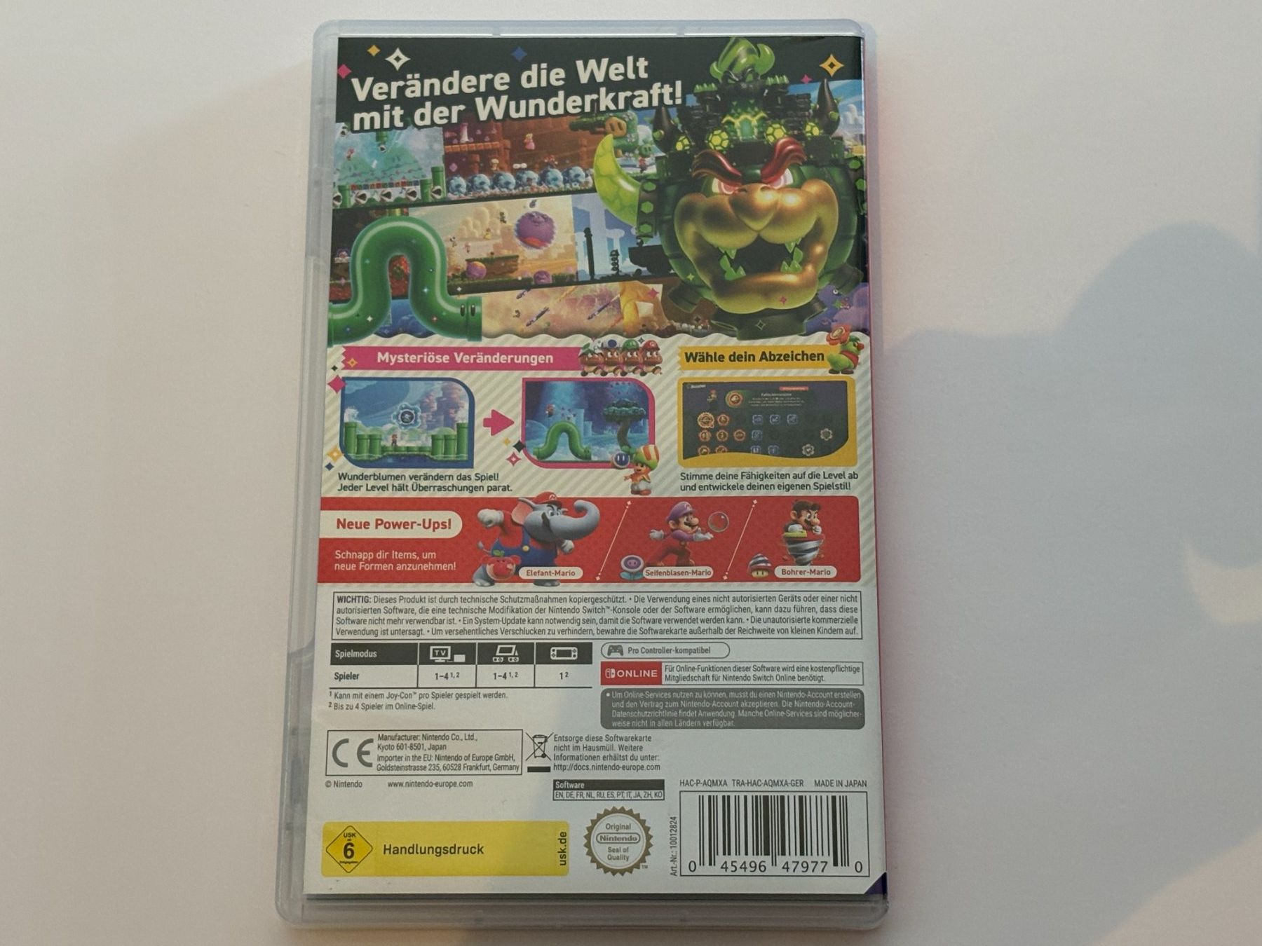 Nintendo Jeux: Super Mario Bros. Wonder - Nintendo Switch – D'occasion à Zürich par VintagePalace 2