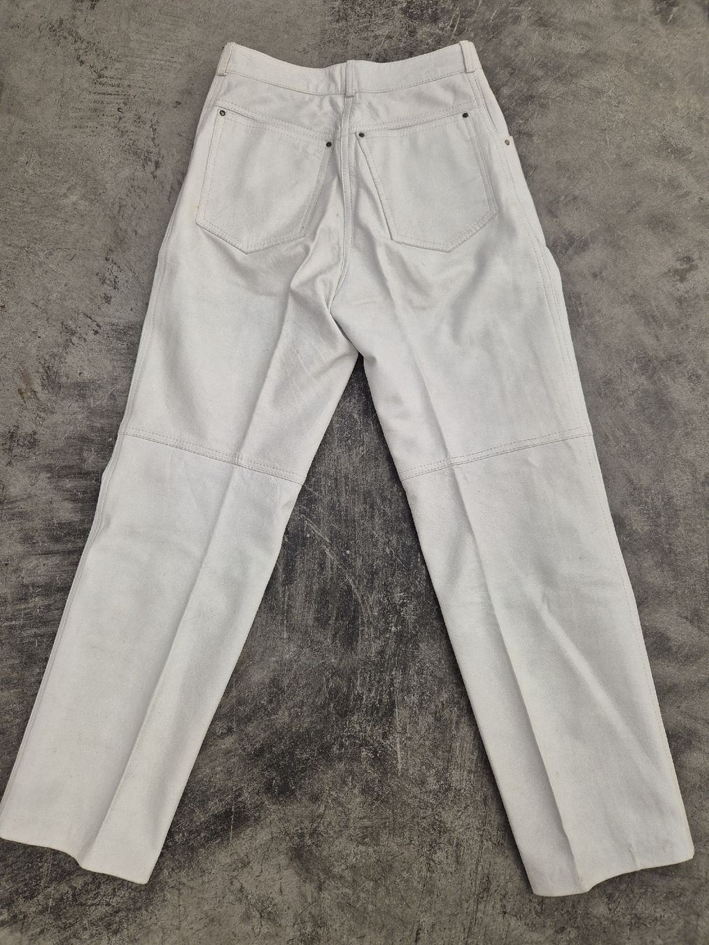 Jeans: Weisse schöne Lederhose, Grösse 40 – Usato da Bern venduto da nan_cqg8 1