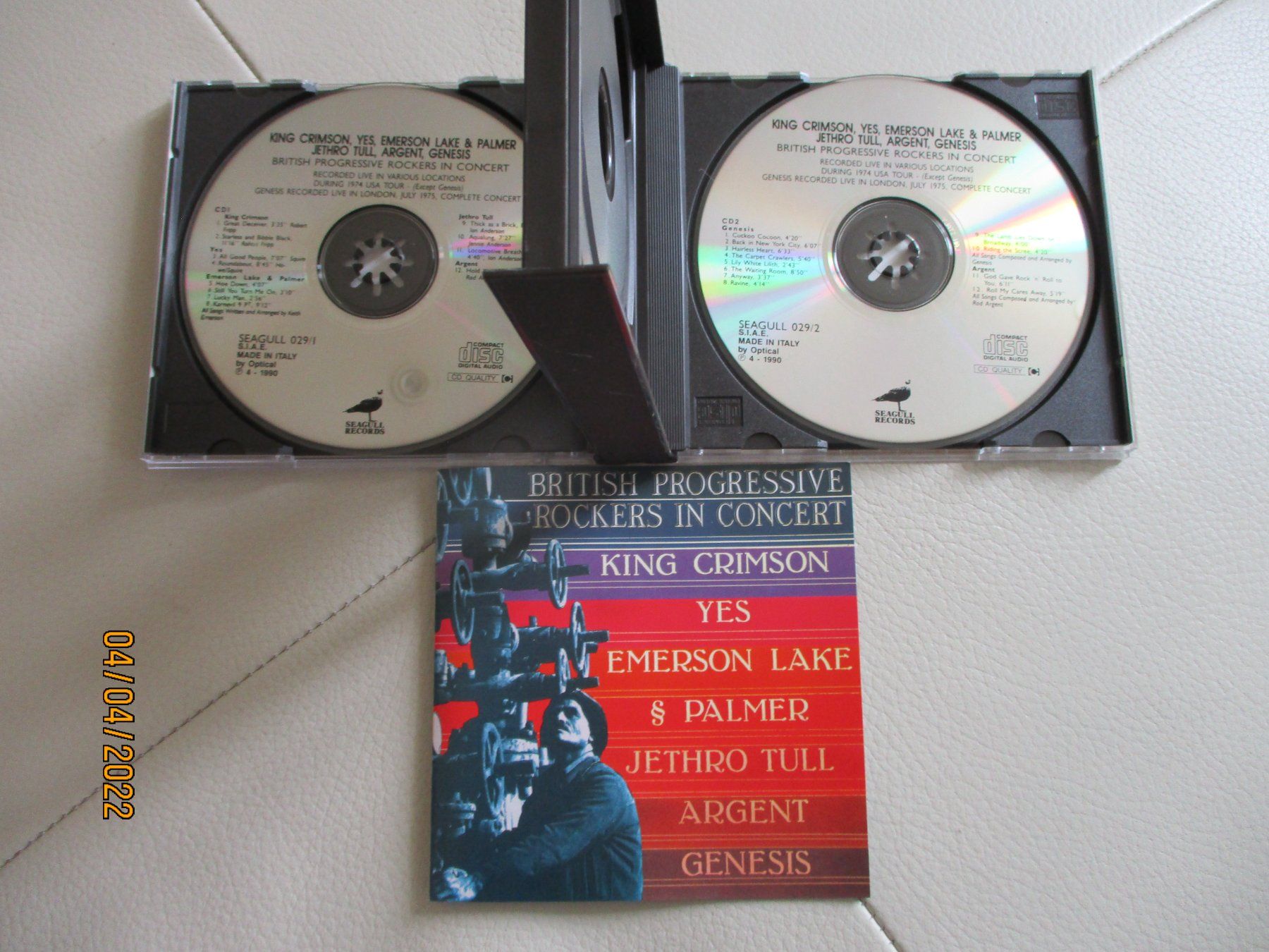 CD: British Progressive Rockers In Concert – Usato da Liestal venduto da Disc-Point 1