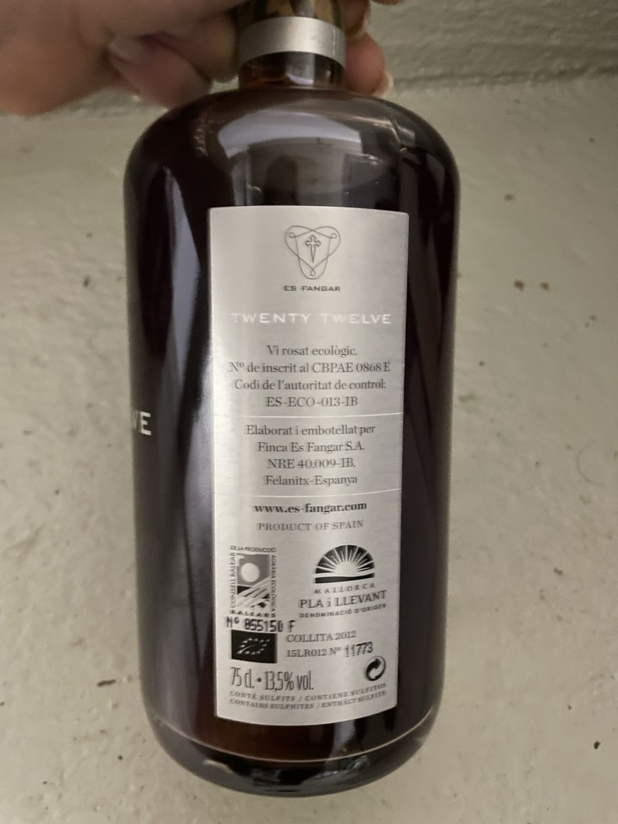 Vino: Twenty Twelve Es Fangar , 6 Flaschen – Nuovo e nell'imballaggio originale da Stein AR venduto da Pbachmann0 2
