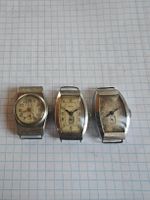 3x Vintage Damenarmbanduhren (UdSSR) - Bastlerware, laufen