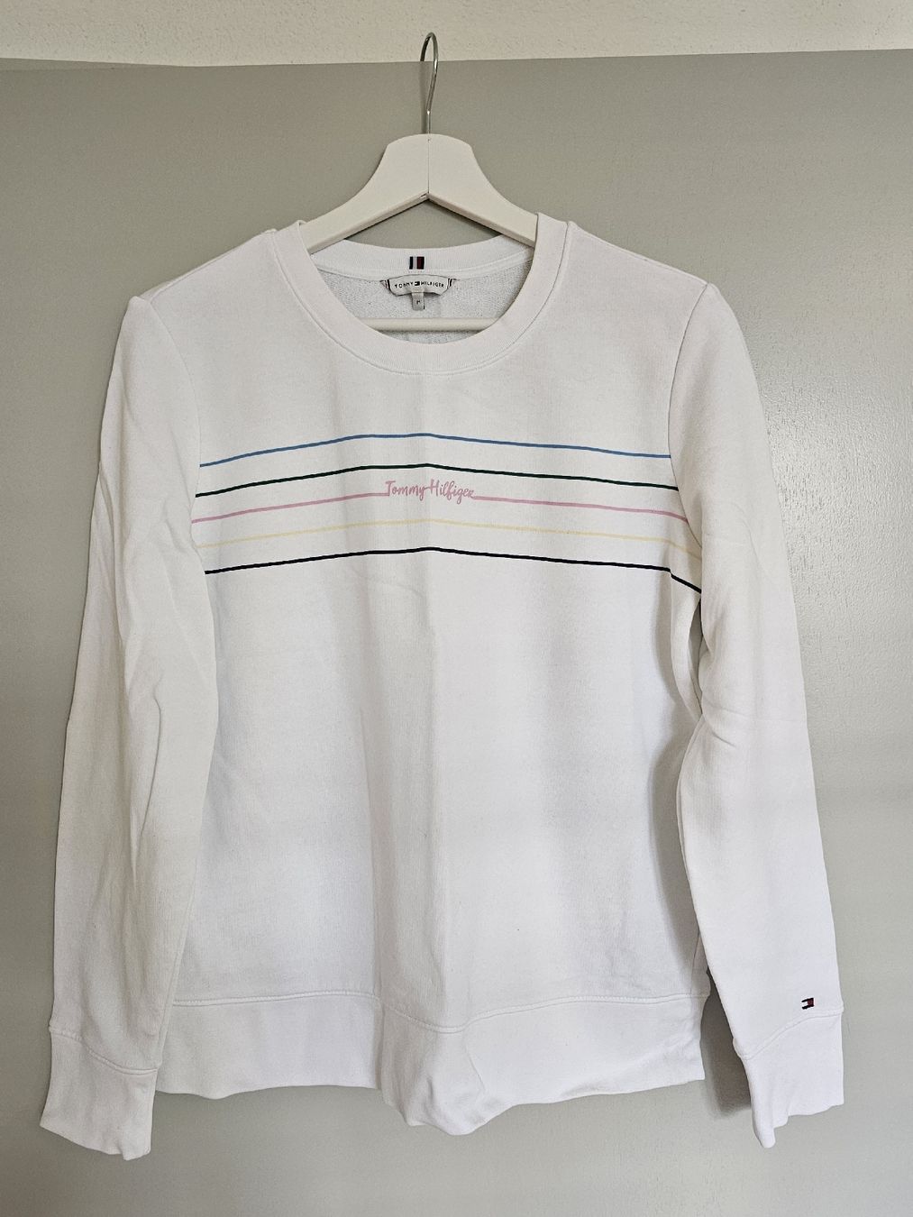 Tommy Hilfiger Maglioni & Felpe: Tommy Hilfiger Damen pullover, Grösse M, weiss – Usato da Eggenwil venduto da Schramy