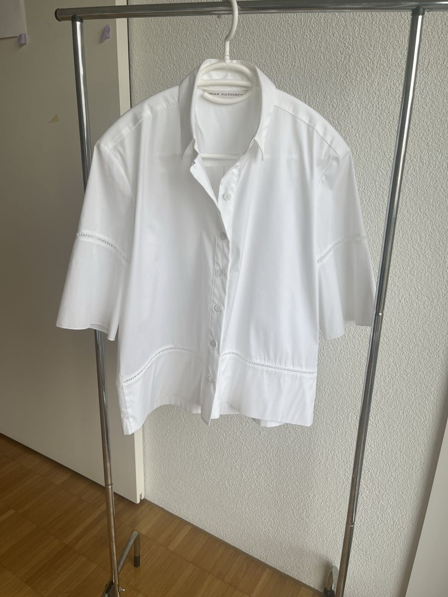 Camicette: MAX VOLMARY Bluse weiss gr. 34 NP:200-. – Usato da Immensee venduto da Panchi4 4