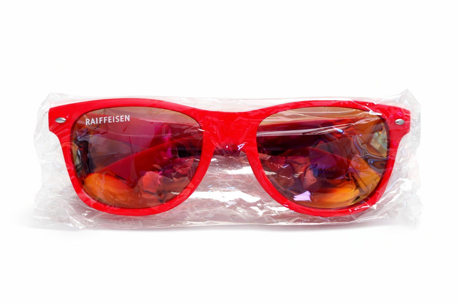 Lunettes & Verres: Sonnenbrille Rot Verspiegelt – Neuf (Voir description) à Fully par VaneaSelection 2