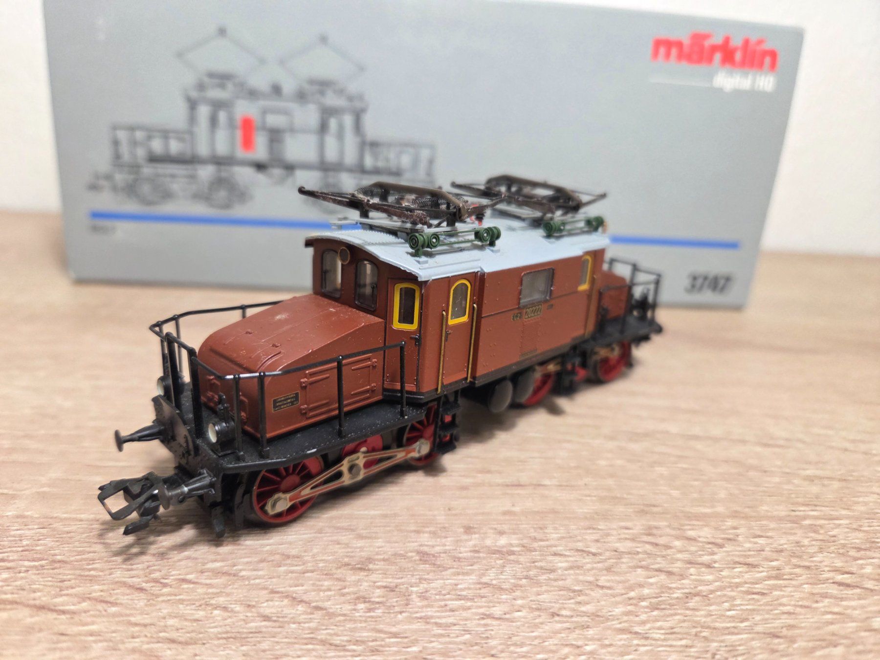 Märklin Modellini di ferrovie: Märklin 3747 E-Lok EG2 DB Digital H0 – Usato da St-Aubin-Sauges venduto da Lo_Go 2