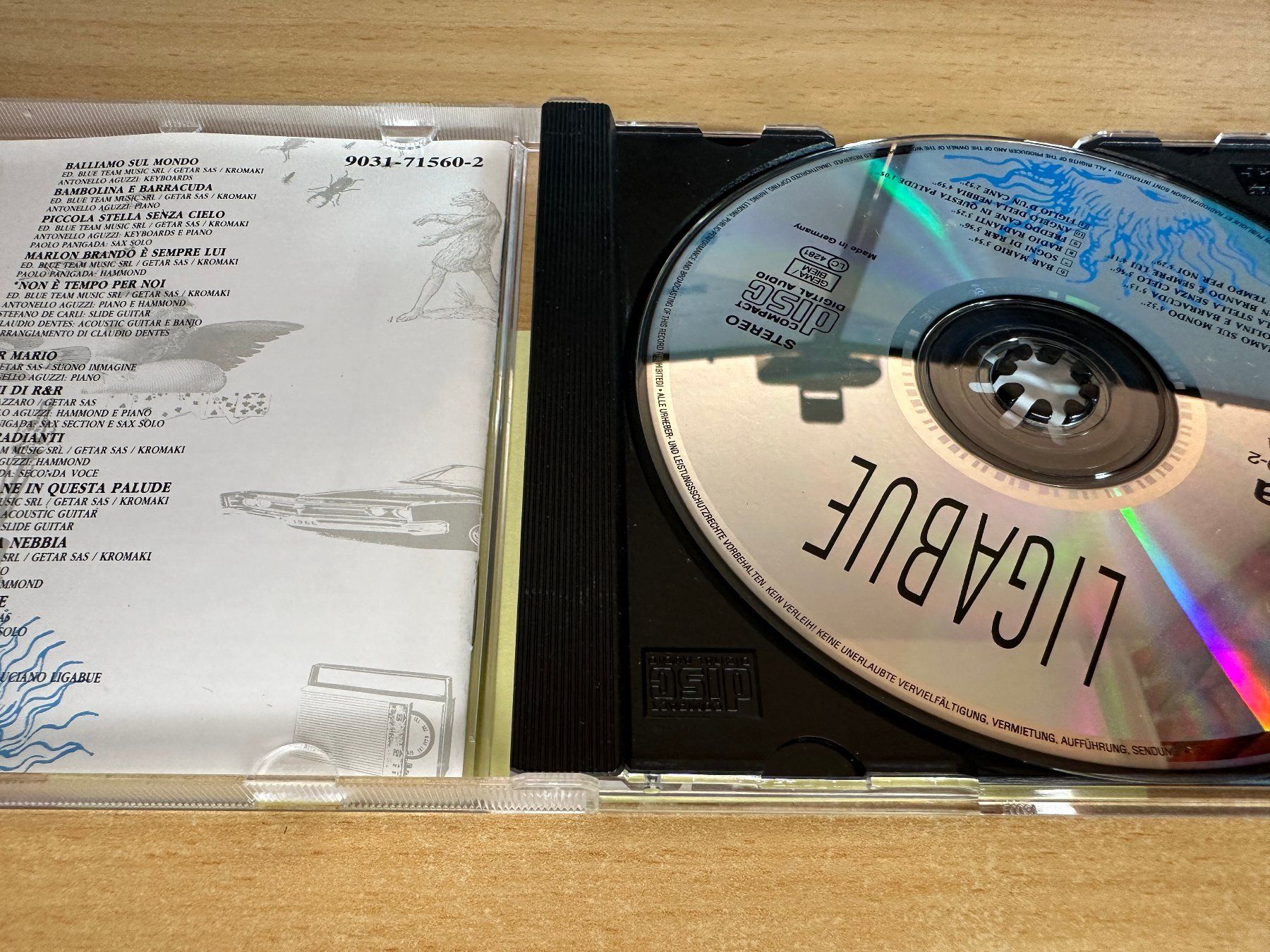 CD: Ligabue - Ligabue – Usato da Rikon im Tösstal venduto da Alpenmutz 2