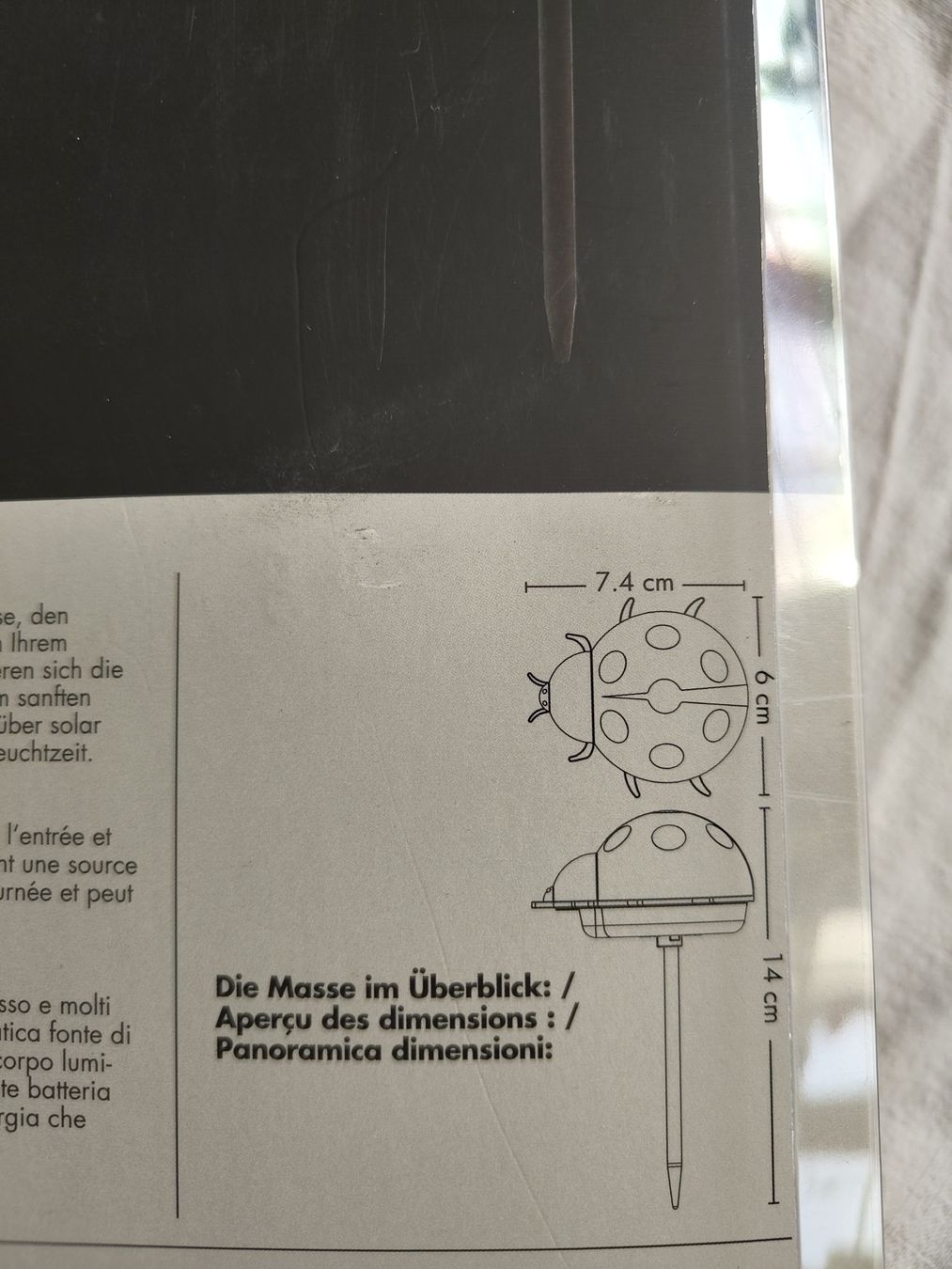Tutte le decorazioni: Garten / Solar LED / Marienkäfer / Gartenleuchte / NEU – Nuovo e nell'imballaggio originale da Schänis venduto da Second_Life_ 2