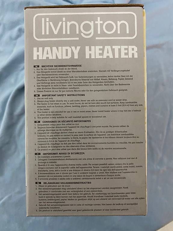 Heizgeräte: Mini Heizung  500 Watt – Gebraucht aus Thalwil von Simone1992 3