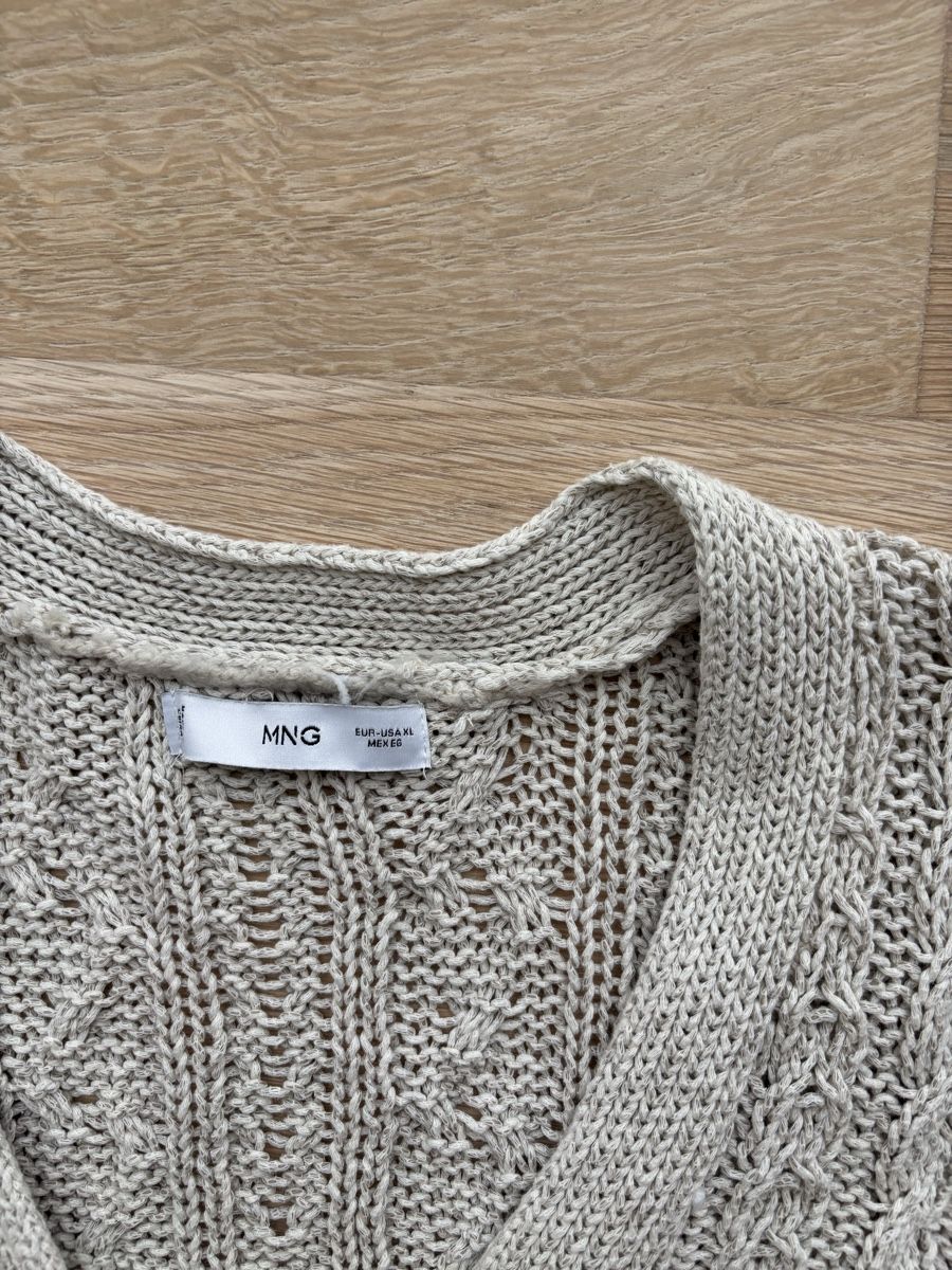 Jacken: Strickjacke beige XL MNG – Gebraucht aus Gwatt (Thun) von Bioethanol01 1