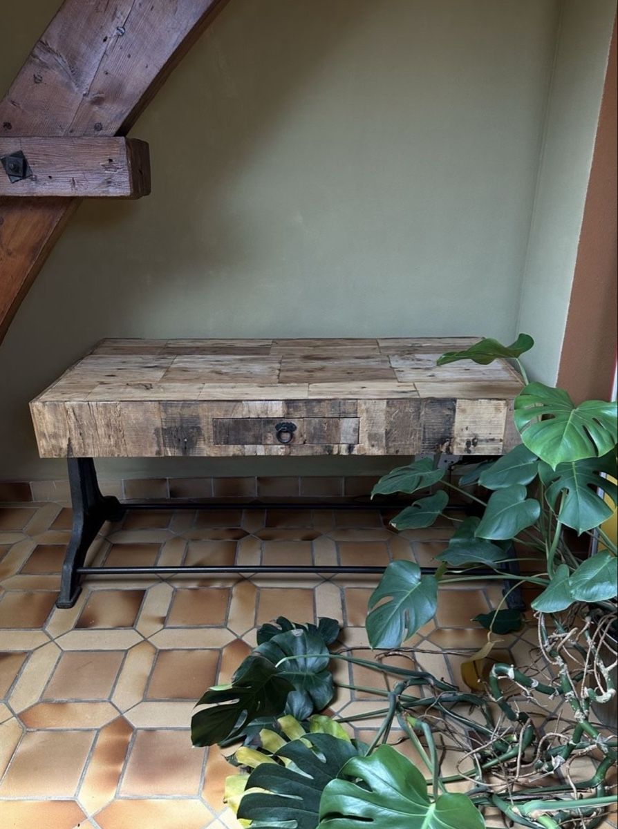 Tavoli: Industrial Table/ Desk, Unique Design! – Usato da Vevey venduto da ledidream 1