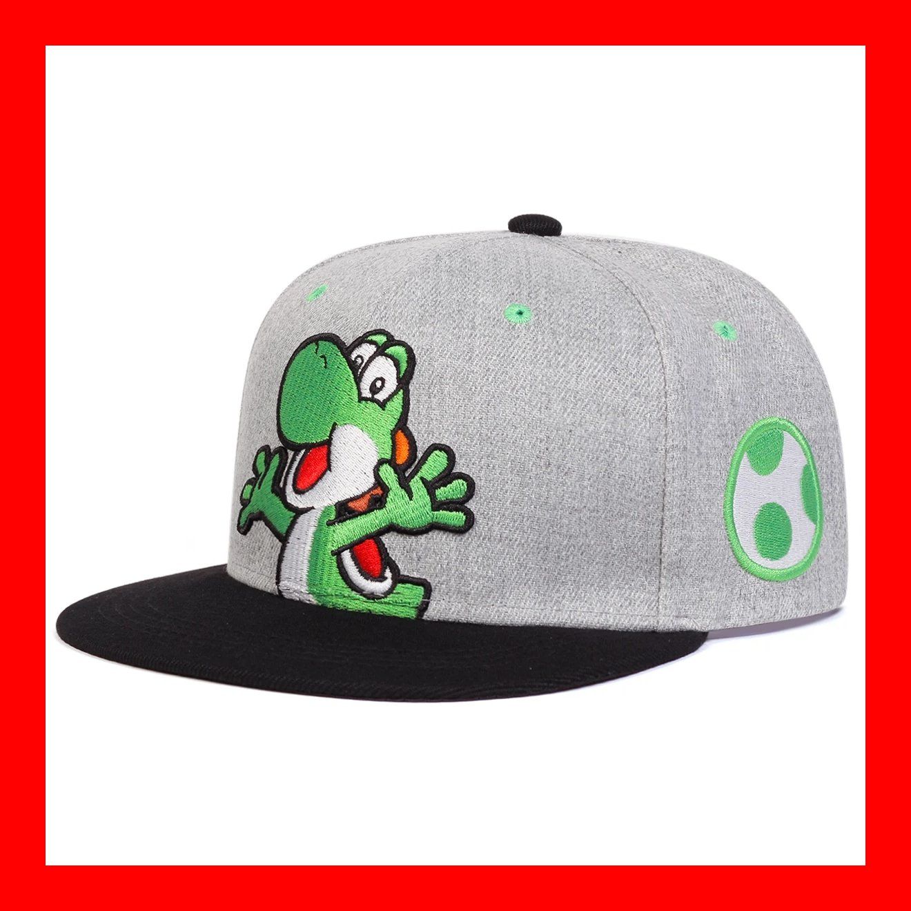 Hüte, Mützen & Caps: Basecap Yoshi Super Mario Dinosaurier Nintendo Kappe Mütze – Neu und originalverpackt aus Dättlikon von easythings