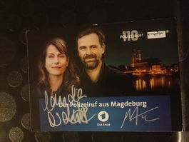 Polizeinotruf 110 - handsignierte Autogrammkarte 🎞️🍿