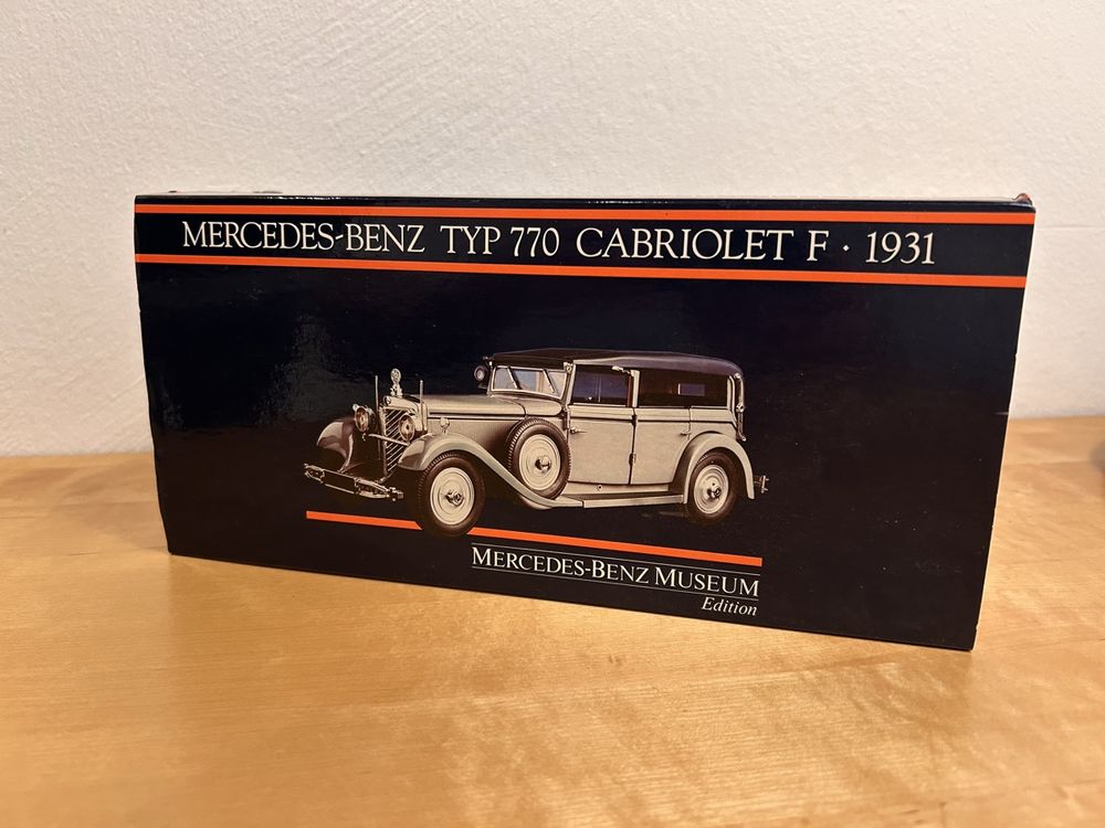 Maquette Lemaco 1/24, Mercedes-Benz 770 Typ 1935, édition Limitée Japon