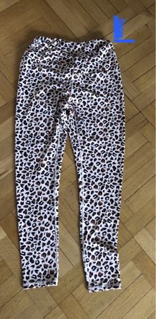 Legging imprimé léopard taille L neuf