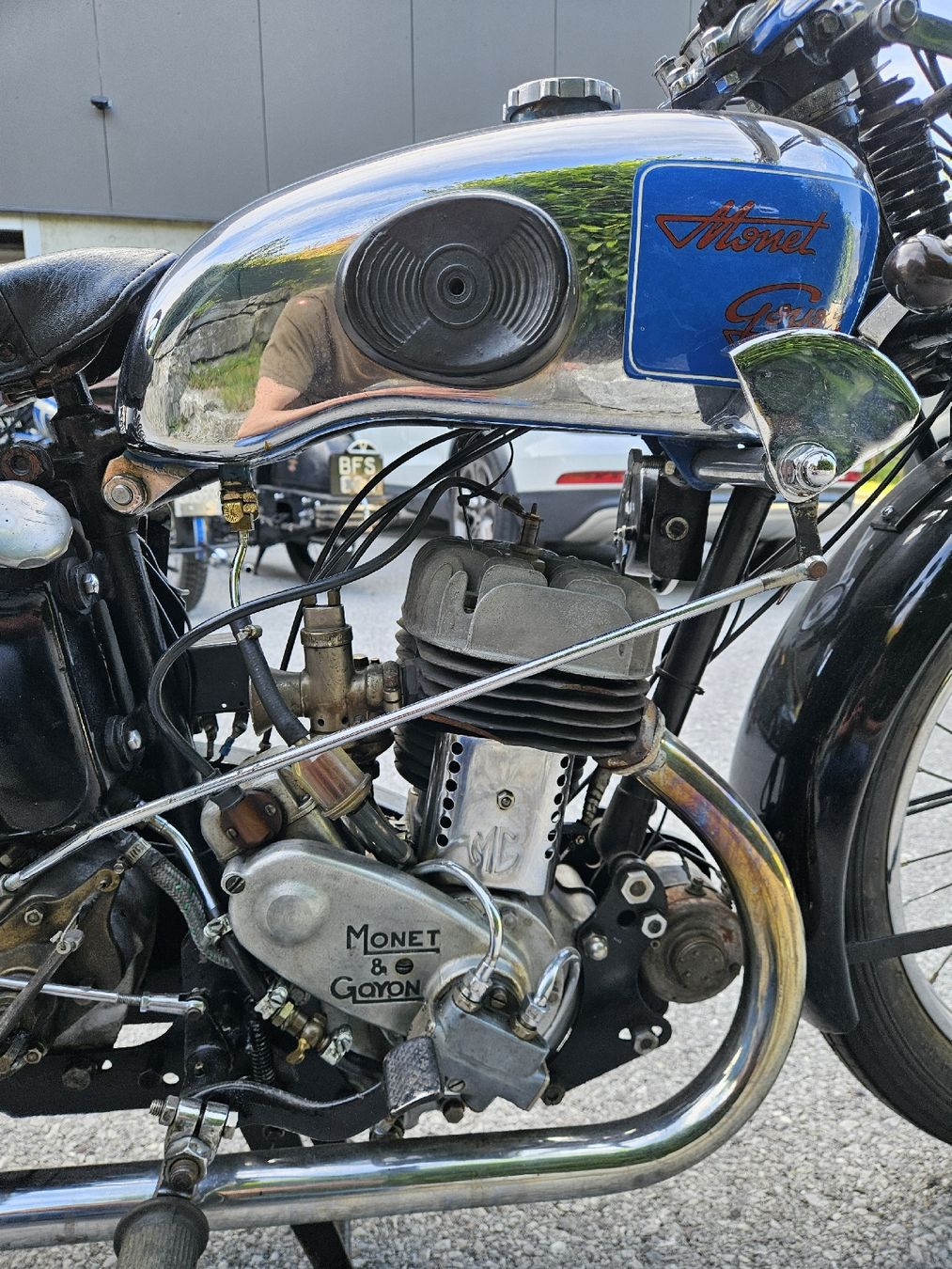 Sonstige: Moto Oldtimer Monet Goyon PL4 – Gebraucht aus Bramois von Jonv9 7