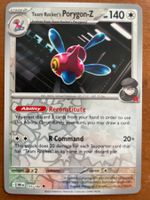 Pokemon Team Rockets Porygon-Z Reverse (Versand gratis)
