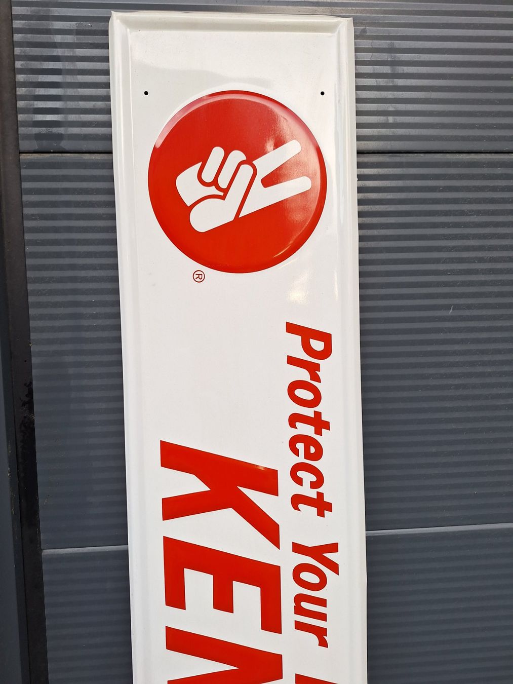 Schilder: Blechschild kein Emailschild Vintage Oldtimer Veteran – Gebraucht aus Winterthur von petrolch 3