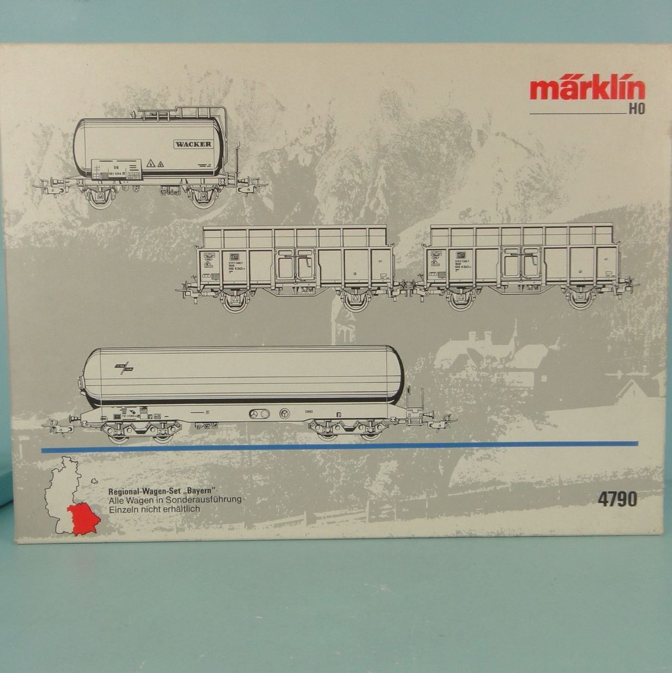 Märklin Modelleisenbahnen: Märklin 4790 Regionalwagen-Set Bayern – Gebraucht aus Bülach von cann11 2