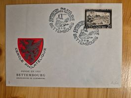 LUXEMBOURG - exposition philatélique 15.3.59 - Bettembourg
