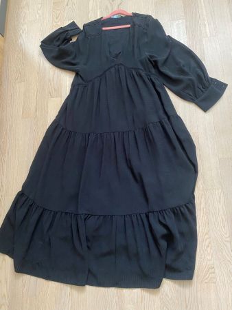 Robe Zara noire Bohème chic