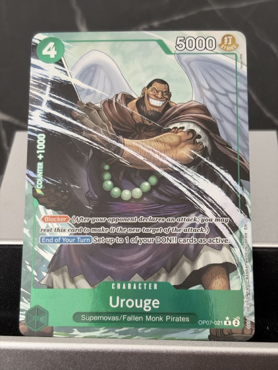 Bandai Carte collezionabili: One Piece OP07-021 Urouge, Englisch – Nuovo (secondo la descrizione) da St. Gallen venduto da cambitcg