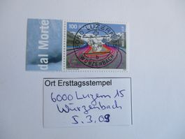 Voll Ort Ersttagsstempel Luzern 15 Würzenbach