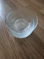 4 Glas Schüsseln Schüsseli  mit Mais Dekor