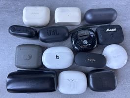 Boîtier écouteurs différents marque JBL, JABRA, BOSE, SONY,