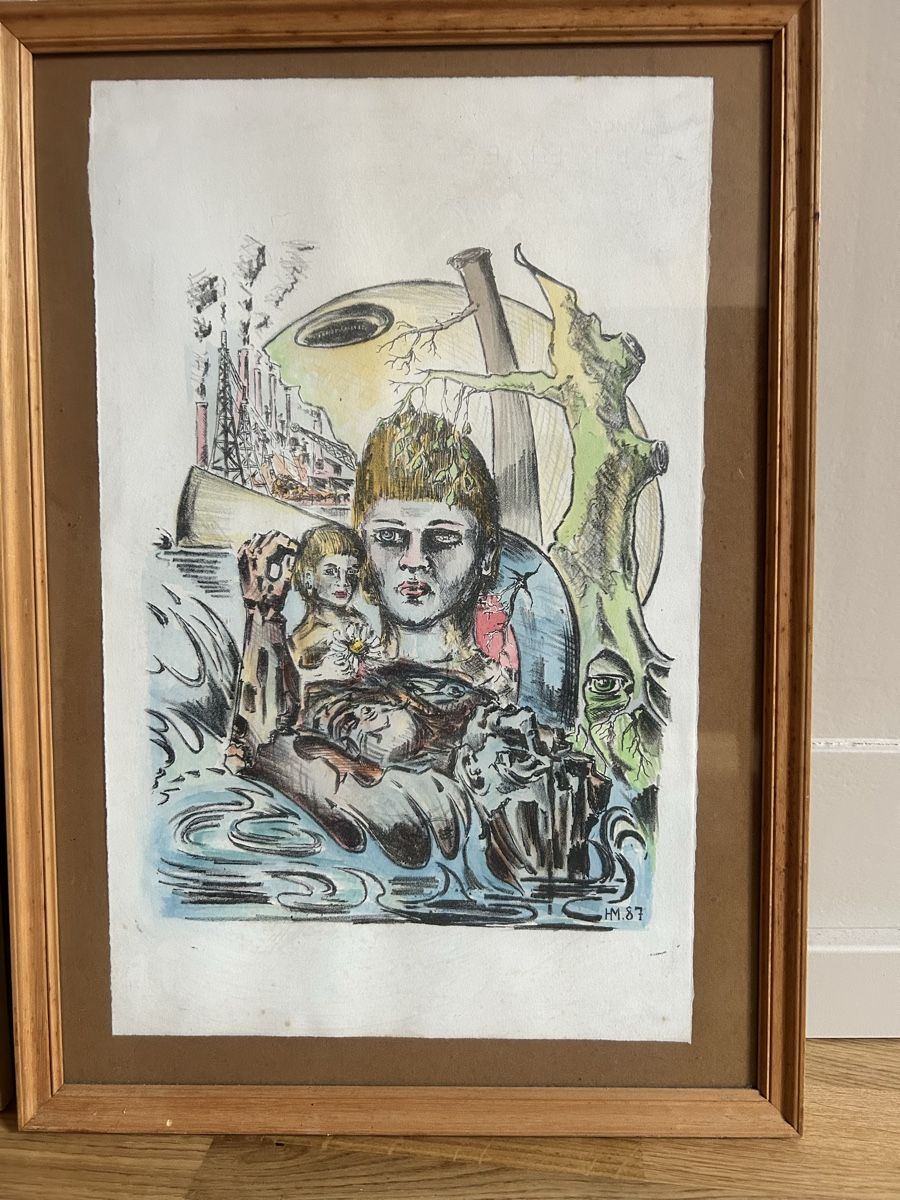 Dipinti: Oel- und Aquarell - Bilder Konvolut – Usato da Stetten SH venduto da nikola97 1