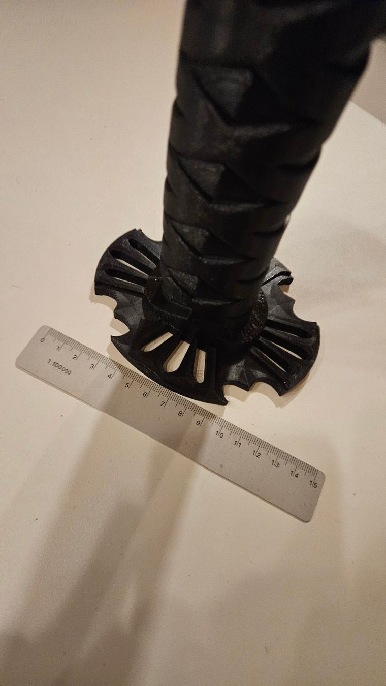 Tutte le decorazioni: Poignée d'épée Samurai noir, style japonais, Impression 3D – Usato da Biel/Bienne venduto da Sylv_1T1 5