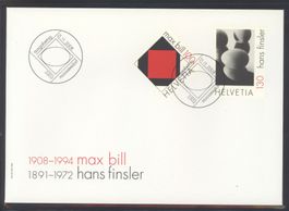 2008, FDC, Sondermarken Konkrete Kunst