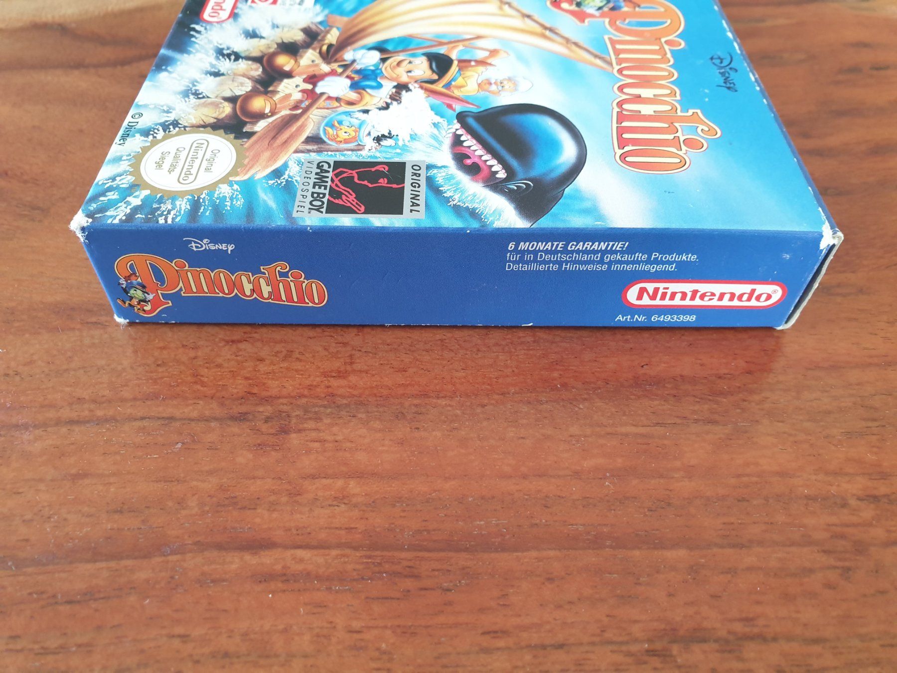 Spiele: Pinocchio OVP / Gameboy – Gebraucht aus Rain von LomLpia 3