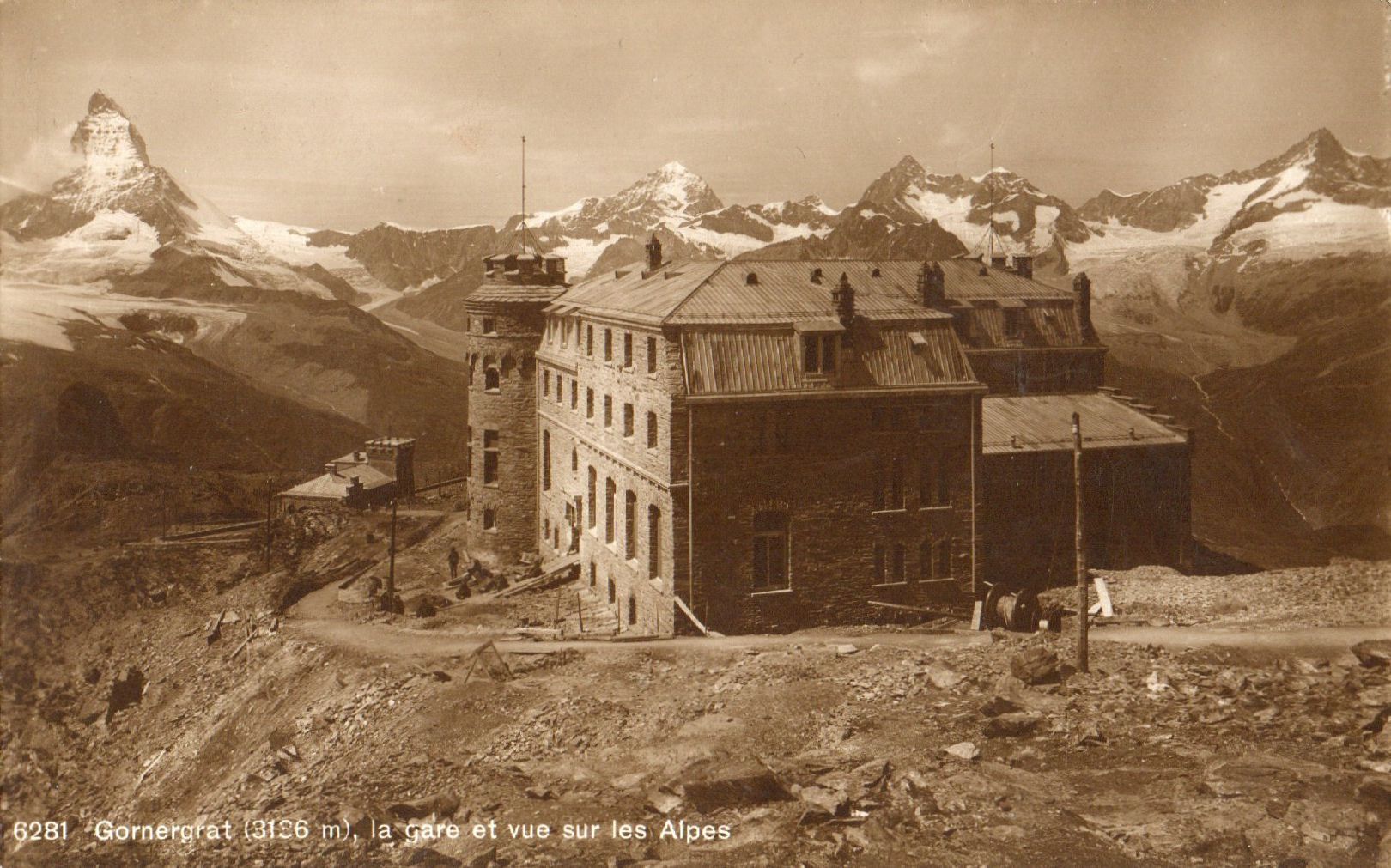 Ansichtskarten: Gornergrat (3136 m) – Neu (gemäss Beschreibung) aus Melano von pisonsdro