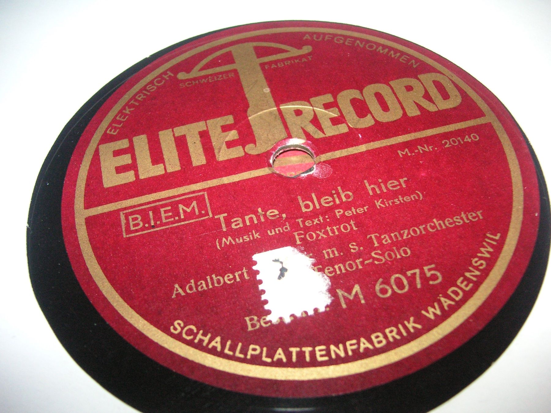 Schallplatten: DISQUES 78 TOURS – Gebraucht aus Lausanne von Leag 3