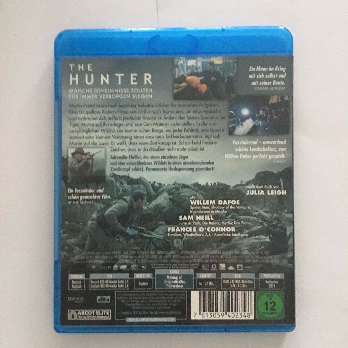 Tutti i DVDs: The Hunter Blu Ray – Nuovo (secondo la descrizione) da Blauen venduto da berlingo65 1