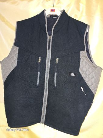 Helly Hansen Herren Weste, Grau/Schwarz, Grösse M