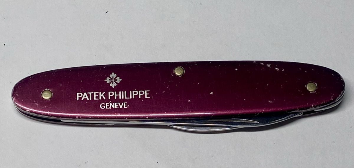 Patek Philippe Coltelli tascabile: Patek Philippe Uhrenmesser vintage – Usato da Montagny-la-Ville venduto da SecondA6Heuer