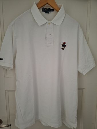 Polo Ralph Lauren XXL blanc, Ours Polo, état impeccable! 