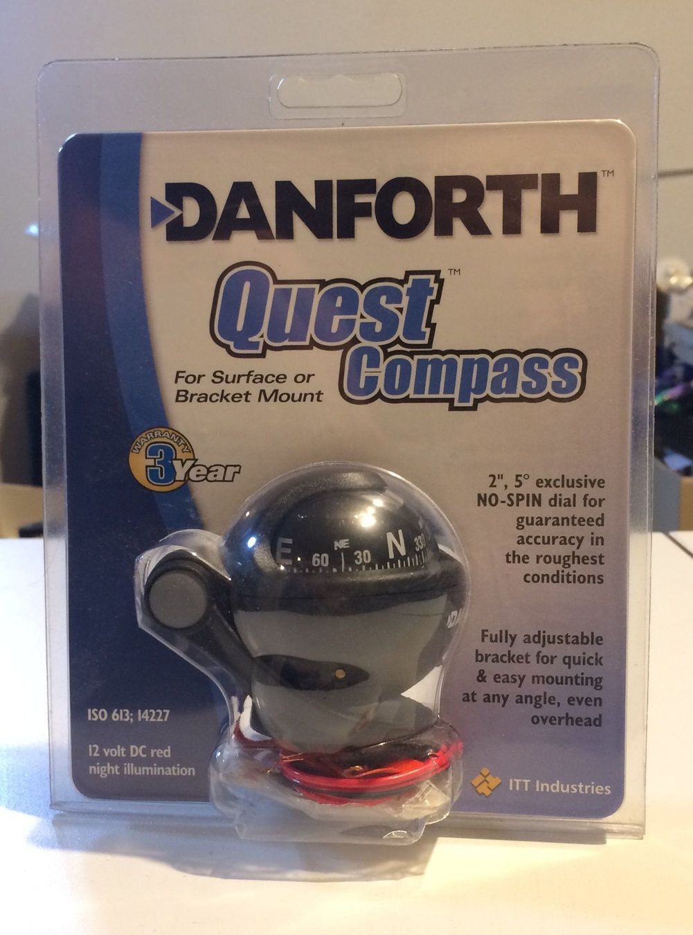 GPS & Messgeräte: Danforth Quest Compass – Neu und originalverpackt aus Lodrino von Stema