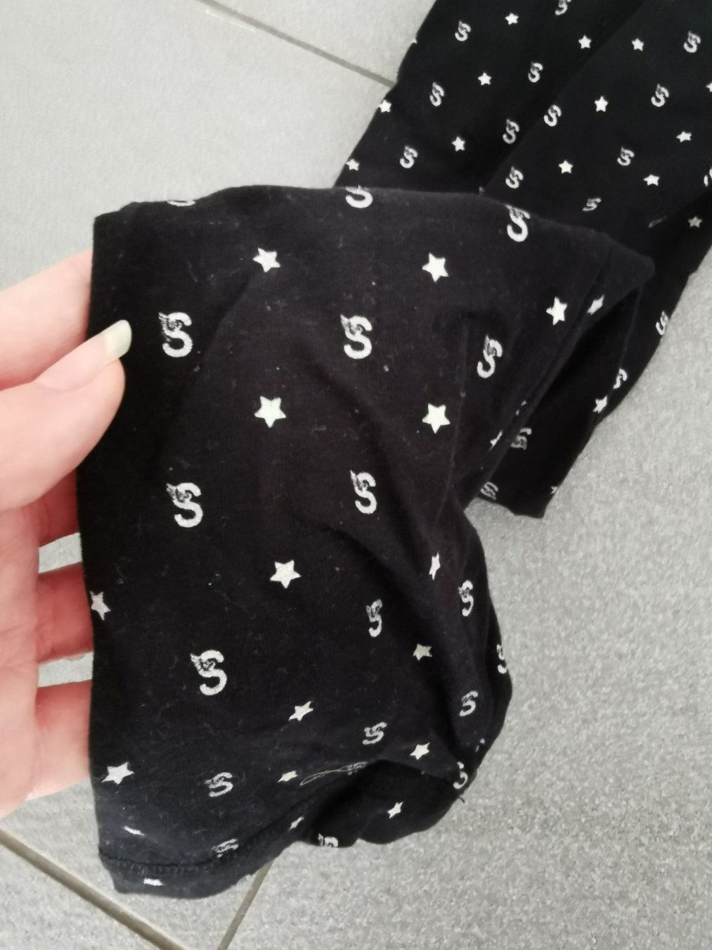 Leggings: Superdry Leggins mit Glitzer – Usato da Luzern venduto da larissa_n 2