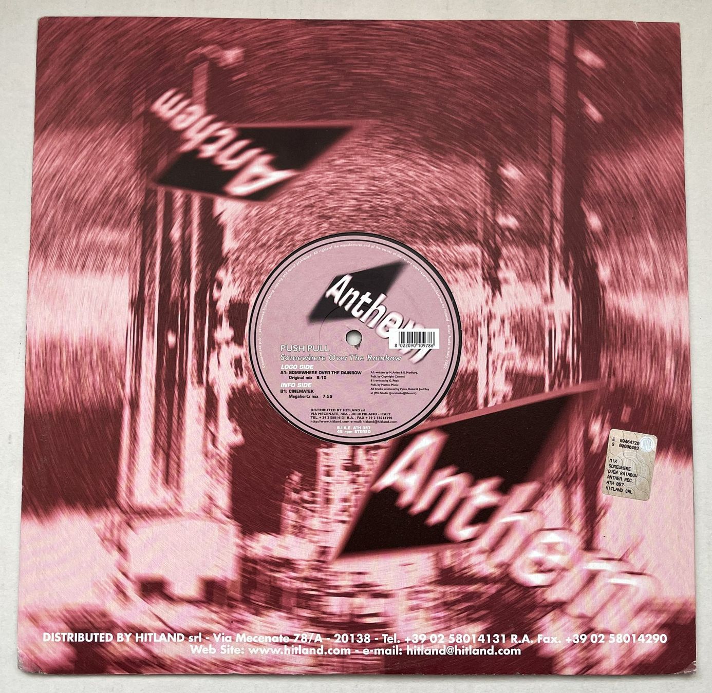 Dischi in vinile: Push Pull – Somewhere Over The Rainbow - Vinyl – Usato da Oftringen venduto da vuc_frq6
