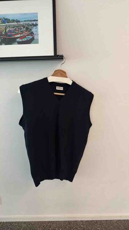 Damen Strickweste Gilet schwarz Grösse M neuwertig