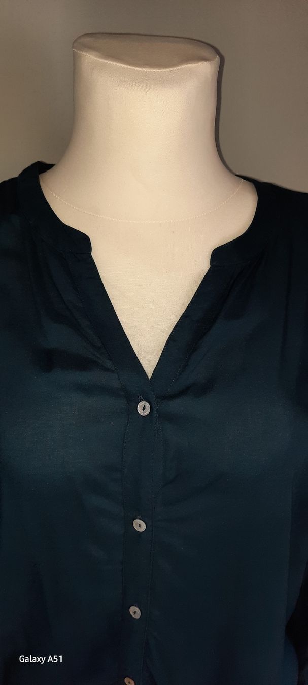 Camicette: ***STREET ONE*** Bluse blau-grün Gr 42 – Usato da Wädenswil venduto da H2H_Secondhandshop 4