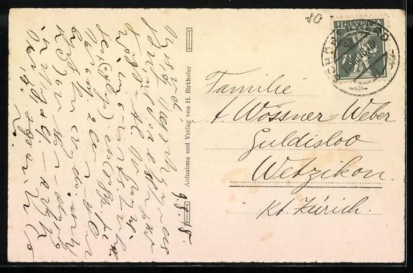 Cartoline postali: Schönenwerd, Ortspartie mit Wohnhäuser – Usato da Berlin venduto da bartko-reher 1