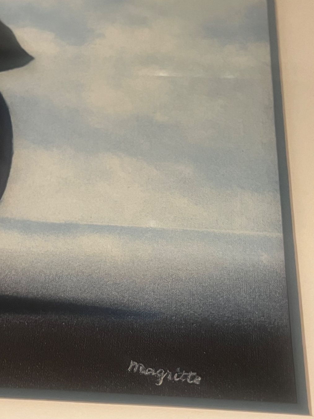 Poster & Bilder: Bild René Magritte mit echtholz Rahmen – Gebraucht aus Frauenfeld von stern081 1