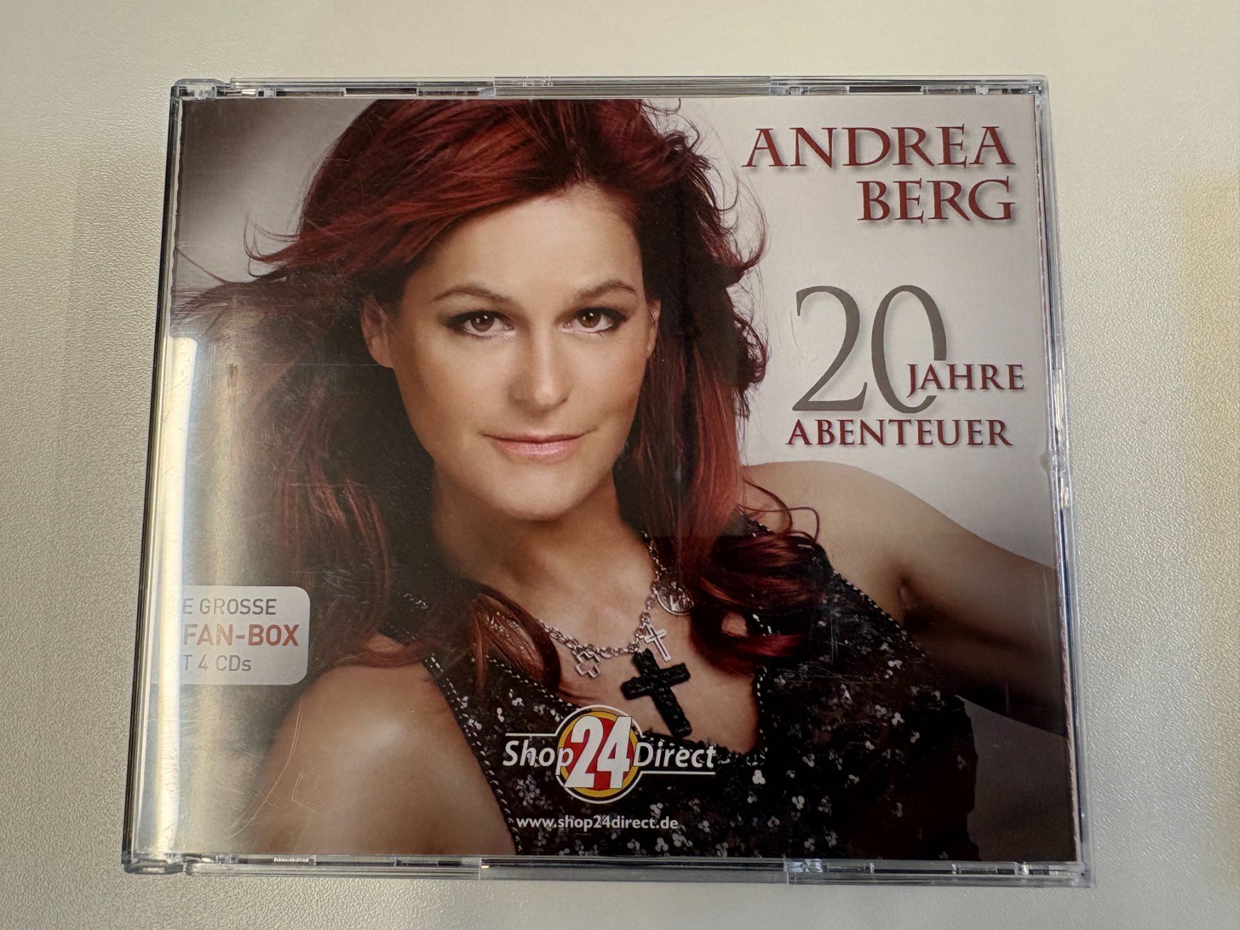 CD: Andrea Berg - 20 Jahre Abenteuer – Usato da Oberbütschel venduto da SimBla91