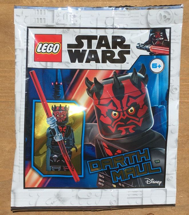 LEGO Star Wars Darth Maul Polybag Neu & Sealed 1