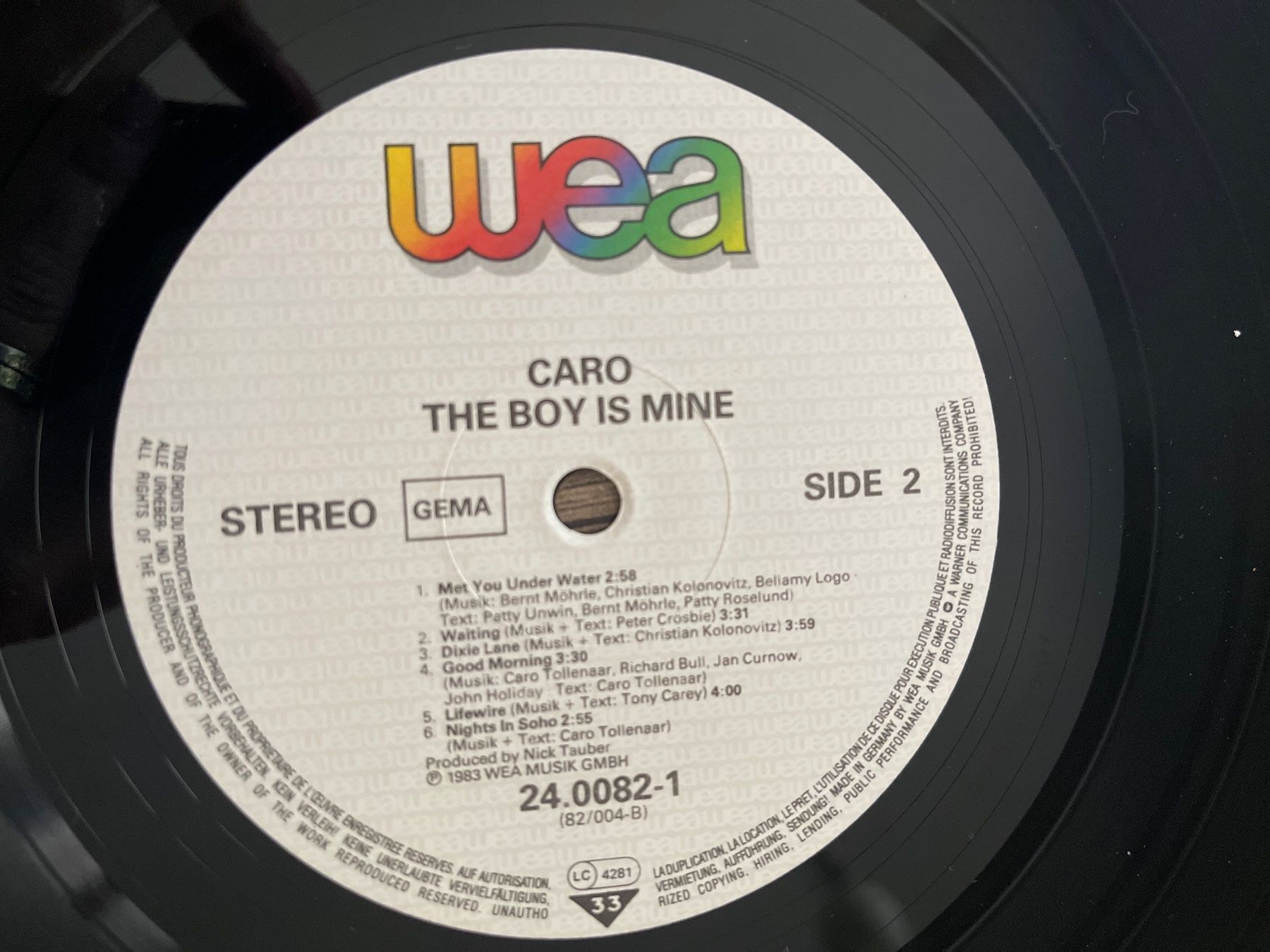 Dischi in vinile: A787/Caro The Boy Is Mine – Usato da Frutigen venduto da Philippe_jsp 2