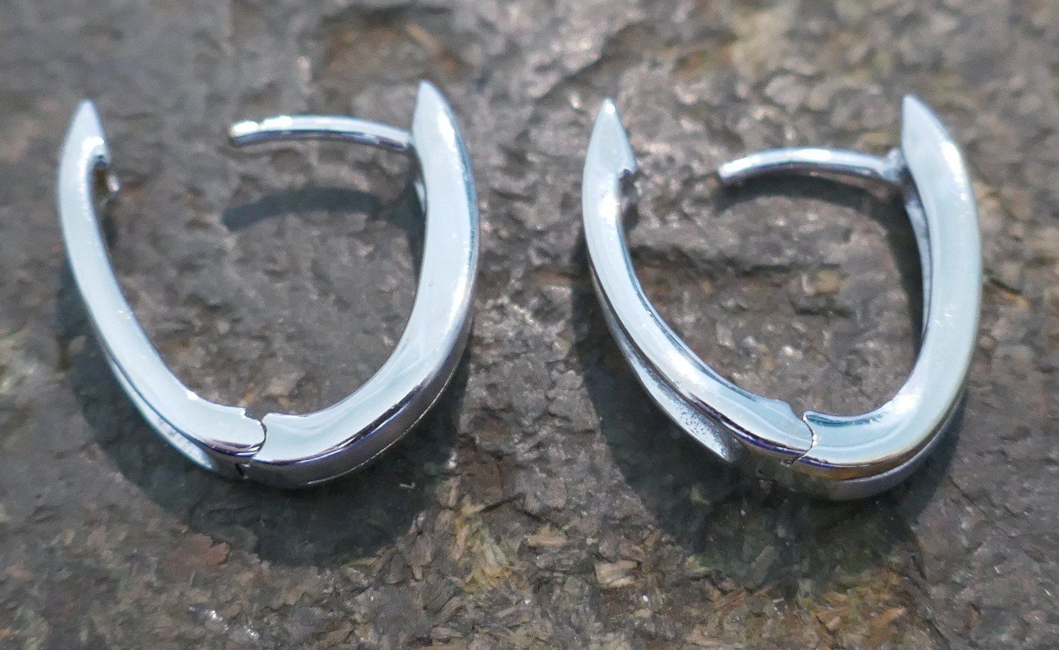 Orecchini pendenti & Orecchini a lobo: Kreolen in Silber / vergoldet – Nuovo (secondo la descrizione) da Arboldswil venduto da estrella925 1