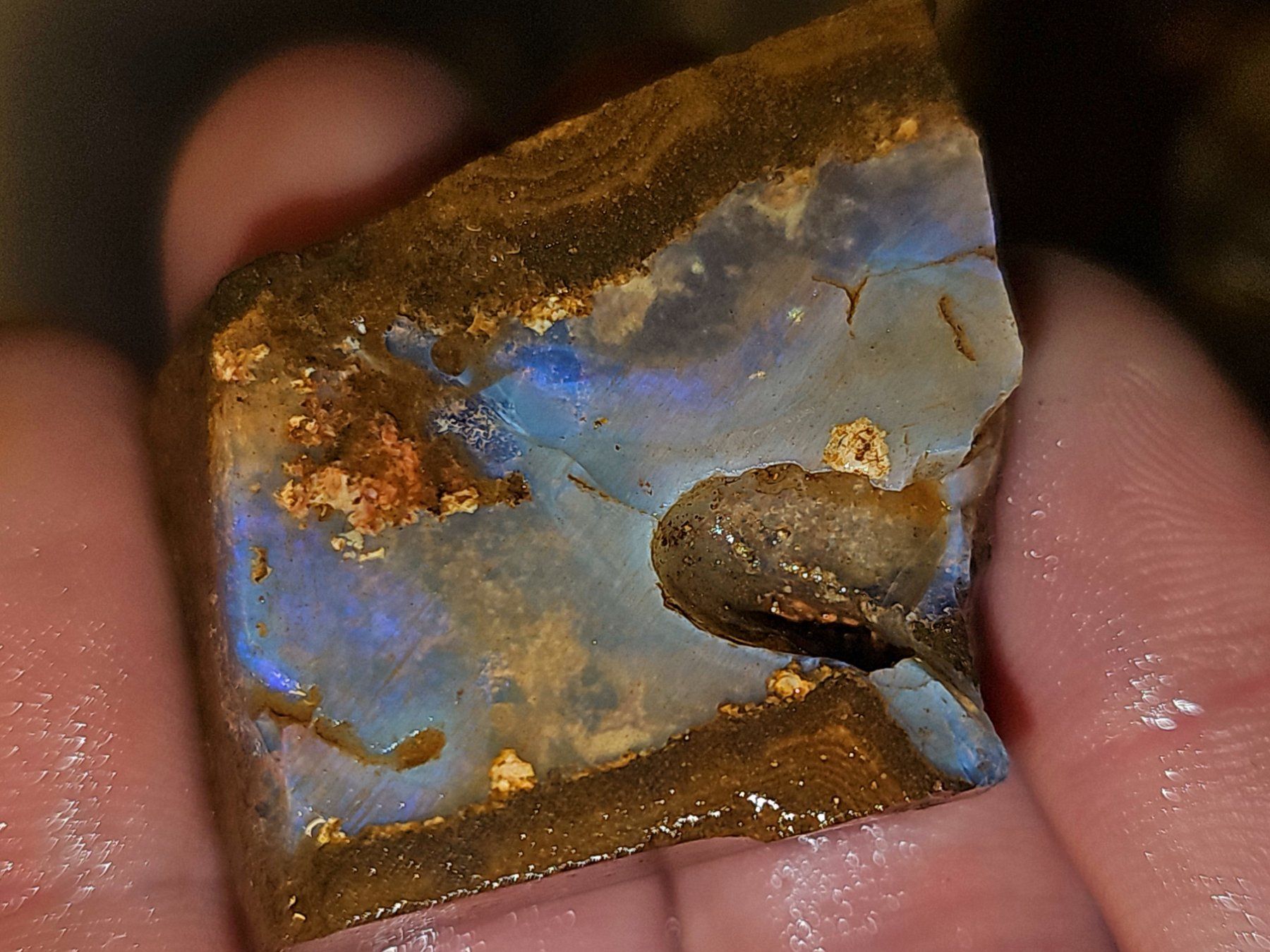Pierres précieuses: Grosser Australischer Boulderopal Rohstein – Neuf avec emballage d'origine à Uerkheim par Winwinner 5